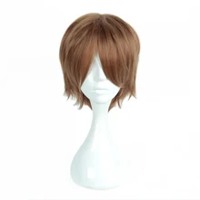 MCOSER 30 см короткие синтетический парик для косплея микс Цвет Высокое Температура волокна,, модель-002-16