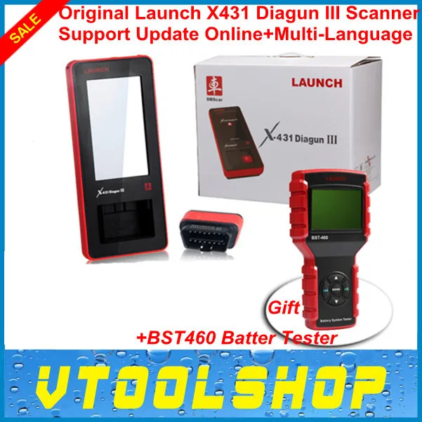 [Launch Distributor] 2015 Original X431 Auto Scanner International Version Launch Diagun III Update Via Official Website |