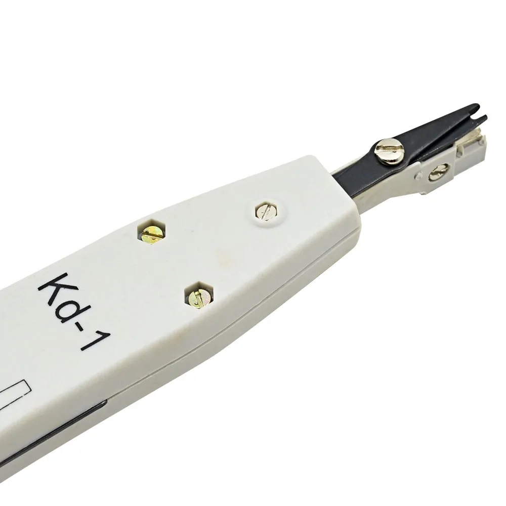Профессиональный KRONE KD-1 удар вниз набор инструментов с датчиком для телекоммуникационный телефонный RJ11 ударная сеть Cat5 RJ45 шнур
