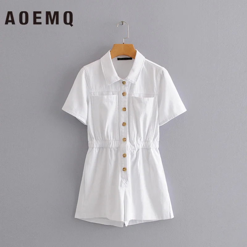 white business jumpsuit