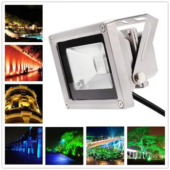 

LumiParty 16 Color RGB LED Flood Light for Illumination and Beautification of Home Hotel Outdoor Garden Landscape Floodlight