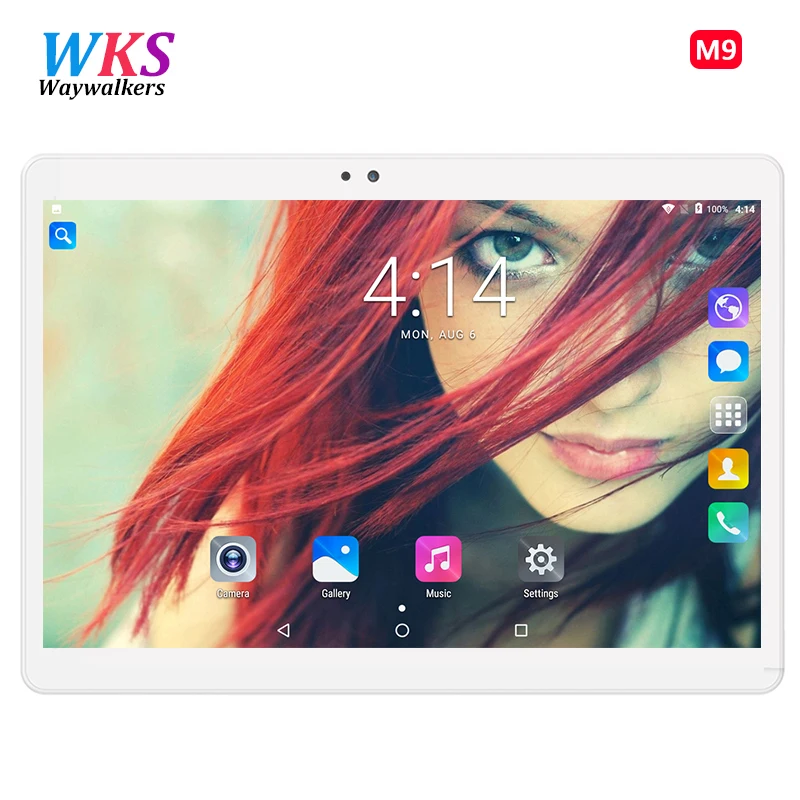 Koop Waywalkers 10.1 inch offici euml;le Originele Telefoontje Google Android 7.0 MT8572 Octa Core IPS Tablet WiFi 4 gb + 64 gb metalen tablet pc