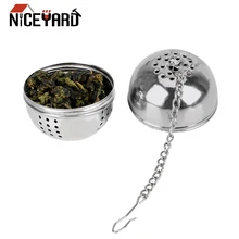 NICEYARD Висячие для рассыпной чай Пряная смесь фильтр кухонные принадлежности мяч форма чайный настойник из нержавеющей стали