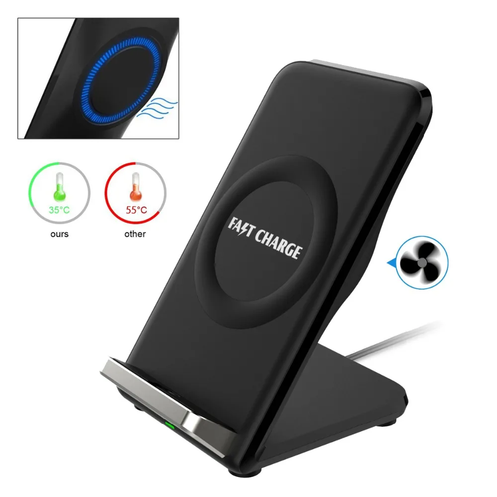 [Qi Wireless Charger For iPhone 8 plus X],Norwolf Original Wireless