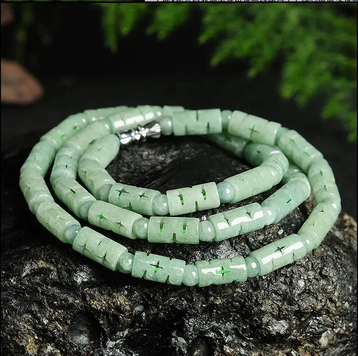 High quality Fine jewelry Jade fine jewelry Natural stone necklace Jade
