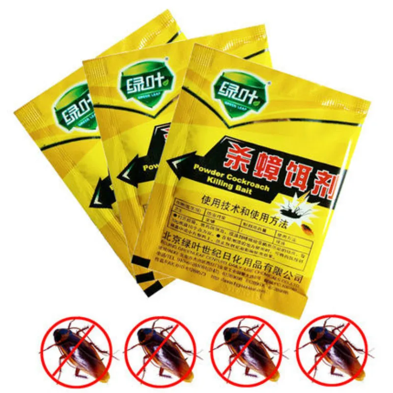 

50PCS/lot Cockroaches Killing Bait Pest Control Mosquito cockroaches killer insecticide Pest repeller Pest Repellent Mosquito