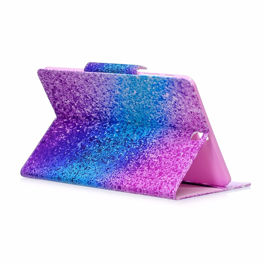 Чехол из искусственной кожи с мраморной росписью магнитом для Samsung Galaxy Tab S2 9 7 SM T810