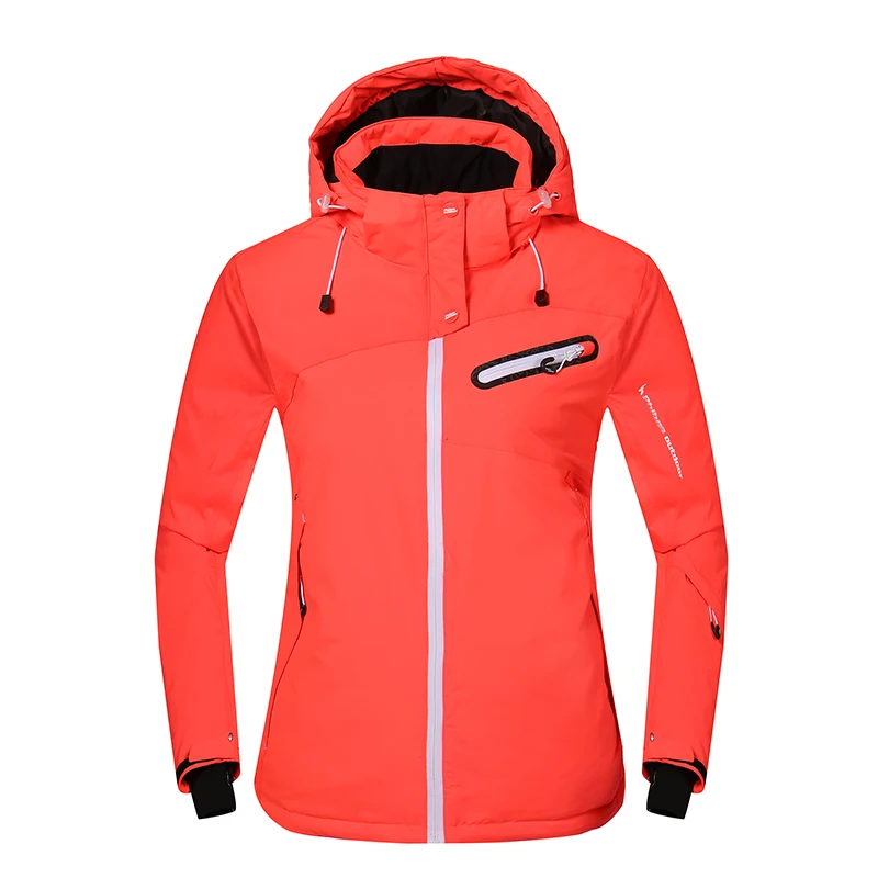Detector de mujeres chaqueta de esquí de invierno al aire libre ropa de esquí impermeable a prueba de viento Snowboard abrigo