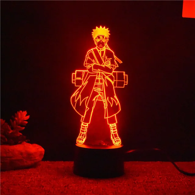 3D Led Naruto USB Table Lamp