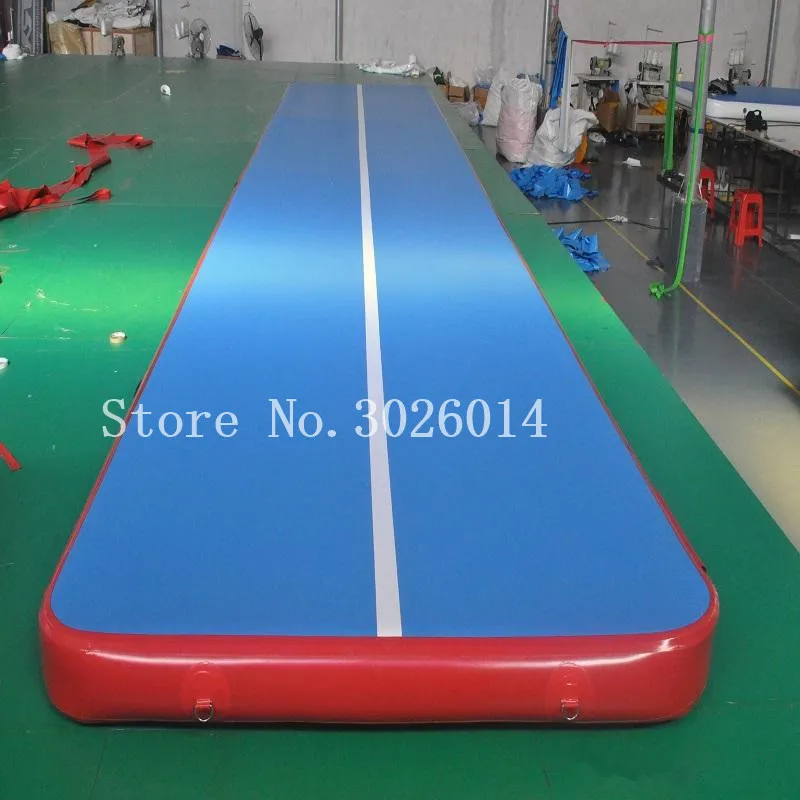 Free Shipping 7*1*0.2m Inflatable Air Track Gymnastics Tumbling Mat 8inches Thickness Air Floor Training Mats for Gymnastic free shipping inflatable gymnastics airtrack floor tumbling air track 6m 7m 8m 1m 0 2m for kids adult free one electronic pump