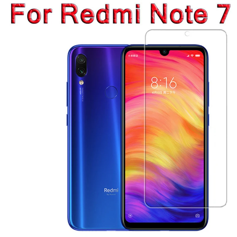 

2.5D Round Edge Tempered Glass For Xiaomi Redmi 7 Note 7 7 Pro Screen Protector Protective Glass Protection on Front Film Glass
