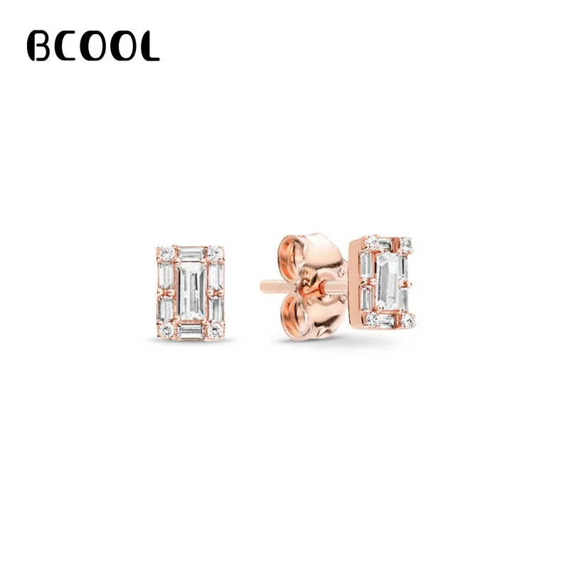 

BCOOL 2019 New 925 Sterling Silver Ear Studs Crystal Icicles Ear Studs For Women's Fashion Jewelry Gifts.