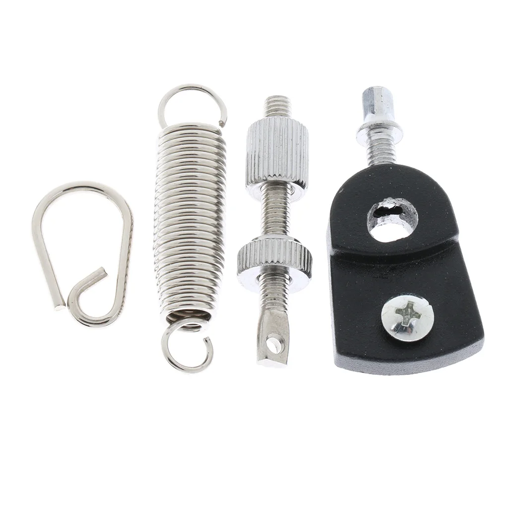

Tooyful Bass Drum Foot Pedal Spring with D Ring Springs Tensioner for Drum Parts Accessories