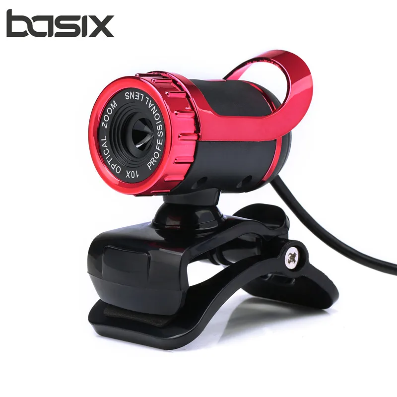 BASIX USB Web Cam 640*480 High Definition Web Camera Built