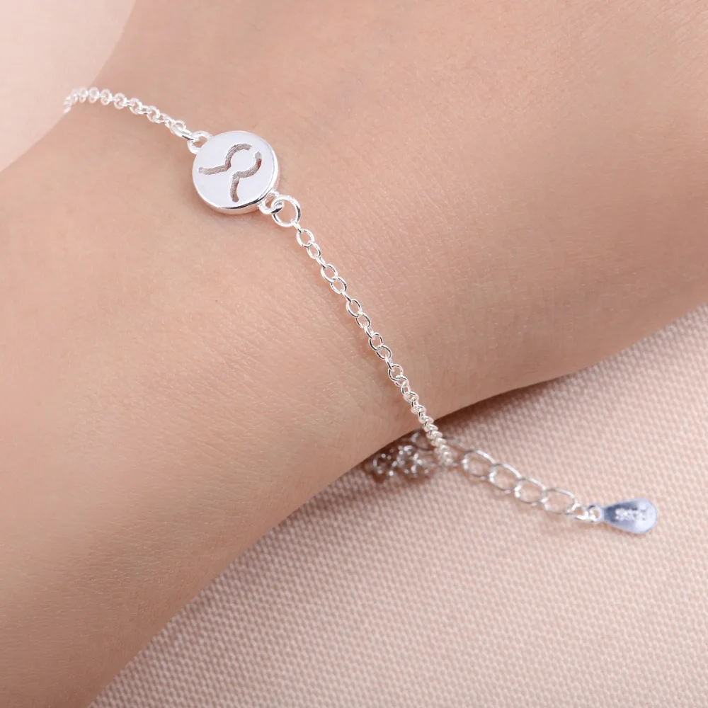 Shuangshuo Individuality Taurus Bracelets for Women Signs 12 Zodiac