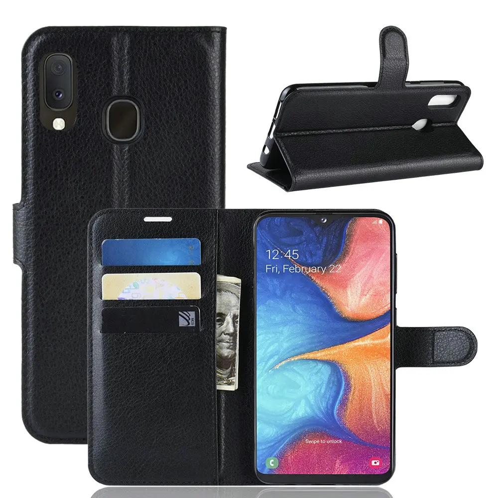 Wallet Phone Case for Samsung Galaxy A20e A20 A30 for Samsung Galaxy A60 A50 A40 A70 Flip Leather Cover Case Capa Etui Coque