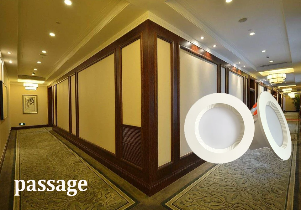 Radar Motion Sensor LED Downlight 5W 7W Recessed Ceiling Lamp 110/220V Led Bulb for living room passage Indoor Led Spot Lamp