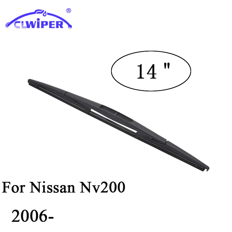 CLWIPER Rear Wiper Blades For NISSAN NV200(2006 ) 2007 2008 2009 2010 2011 Rear Car Windscreen