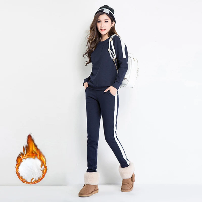 

2019 Fashion Spring Autumn Women Sporting Suit Long Sleeve Sweatshirt+Pant Sportswear Two Piece Set Tracksuit For Women Clothing