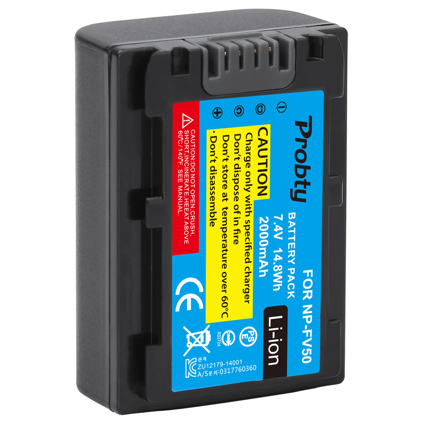 Batterie per fotocamere e videocamere