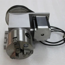 CNC 4th axis K11 CNC 3 кулачковый патрон CNC роторная ось 100 мм 4th ось Соотношение 4:1 NEMA34 57 мм для фрезерного станка с ЧПУ Токарный Станок
