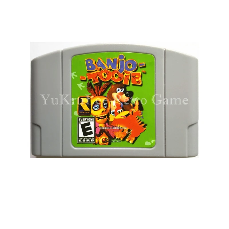

Banjo Tooie Video Game Cartridge Card for 64 Bit Family Game Console US NTSC Version English Language N13