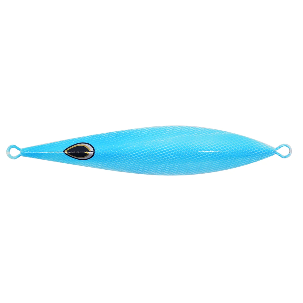

3 pcs mix color random sent ultraviolet ray lead jigging slow sinking jig lead fishing lure