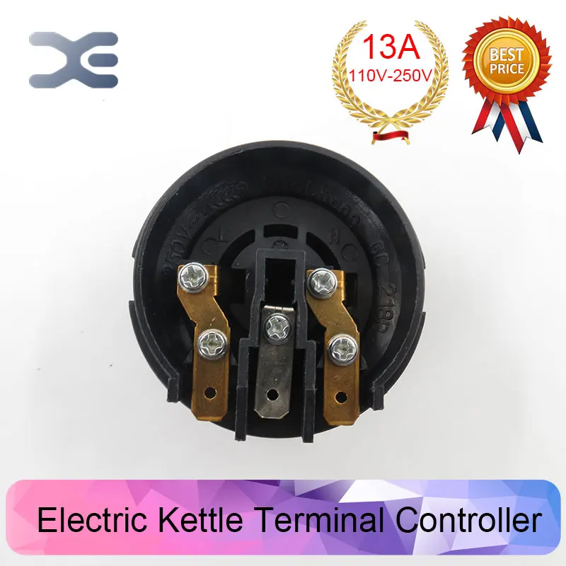 T125 13A 110-250 В NC терминальный контроллер чайник термостат неиспользованные запасные части для электрического чайника EK1709