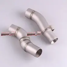 Clamp On Mid Pipe CAT Eliminator Race Exhaust For Kawasaki Z1000 2010 2011 2012 2013 2014