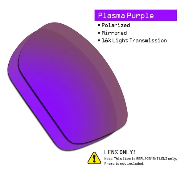 SmartVLT поляризованные Сменные линзы для солнцезащитных очков оакли Биг Тако-несколько вариантов - Цвет линз: Purple-ShieldCoat