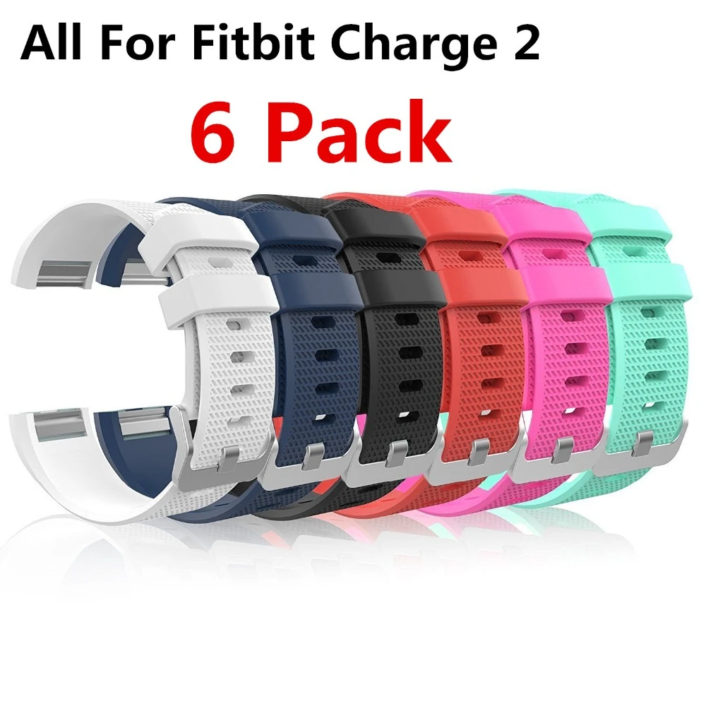 Replacement Silicone Rubber Band Strap Wristband Bracelet For Fitbit CHARGE2 New