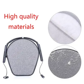 

Anti Scratch Hard EVA Storage Bag Carrying Case Protective Cover for Sony WI-1000X Noise Cancelling Wireless Behind-Neck In Ear