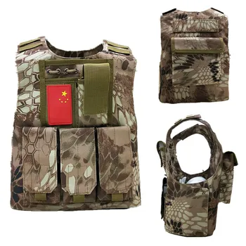 

Children Kids Breathable Camouflage Hunting Vest Military Tactic Vest Waistcoat Protector Hunting Vest for Camping Hiking
