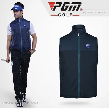 

PGm Authentic golf clothes vest Windproof waterproof Jackets mens outerwear men's clothing uniforms vest 4colors plus size
