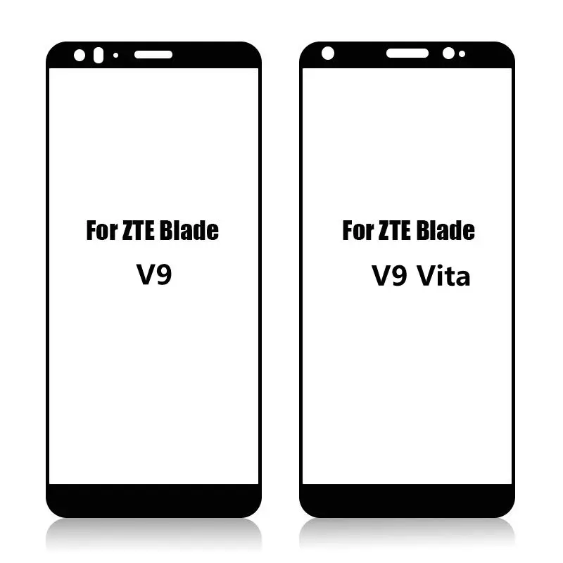 10 шт./лот 3D закаленное стекло для ZTE Blade V9 полное покрытие защитная пленка Защита