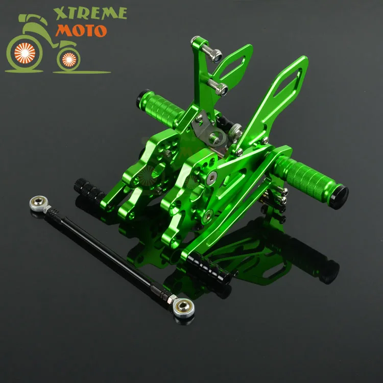 Регулируемые подножки для мотоциклов KAWASAKI ZX10R 2004 2005 04 05|motorcycle kawasaki|kawasaki zx10rkawasaki