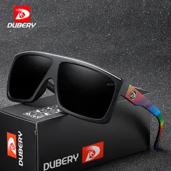 DUBERY новый дизайн поляризованные очки Для мужчин Вождение оттенки мужской ретро солнцезащитные очки для мужчин лето зеркало моды UV400 Óculos