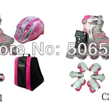 ; роликовые ботинки для детей; Размеры m-cro; z6; регулируемый комплект