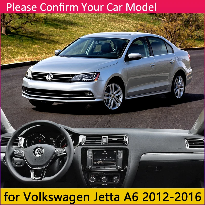 Для Volkswagen VW Jetta 6 A6 MK6 2012~ 5C6 Противоскользящий коврик, коврик на приборную панель Зонт коврик для приборной панели автомобиля аксессуары 2013