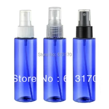100 мл пластик бутылка ПЭТ флакон духов синий 30 шт./лот высокого качества