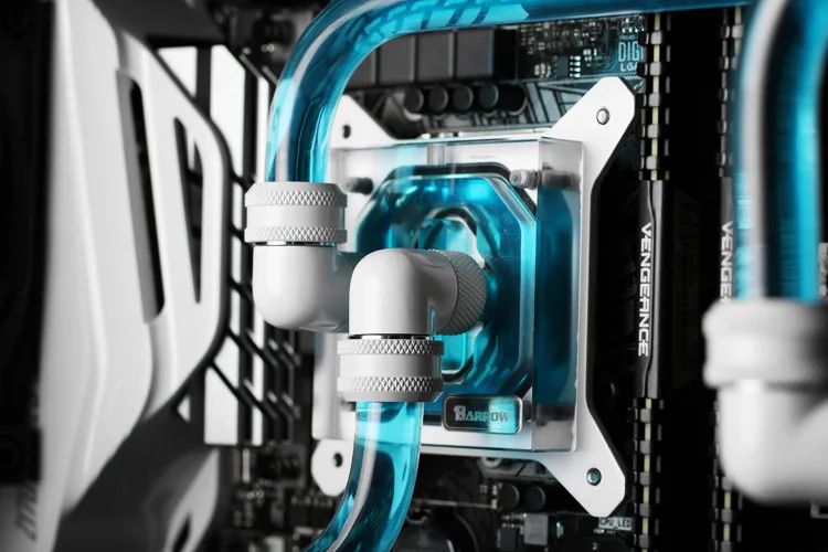 Barrow YR01, Hardtube CPU WaterCooling Kits, 240mm Radiator, CPU Block