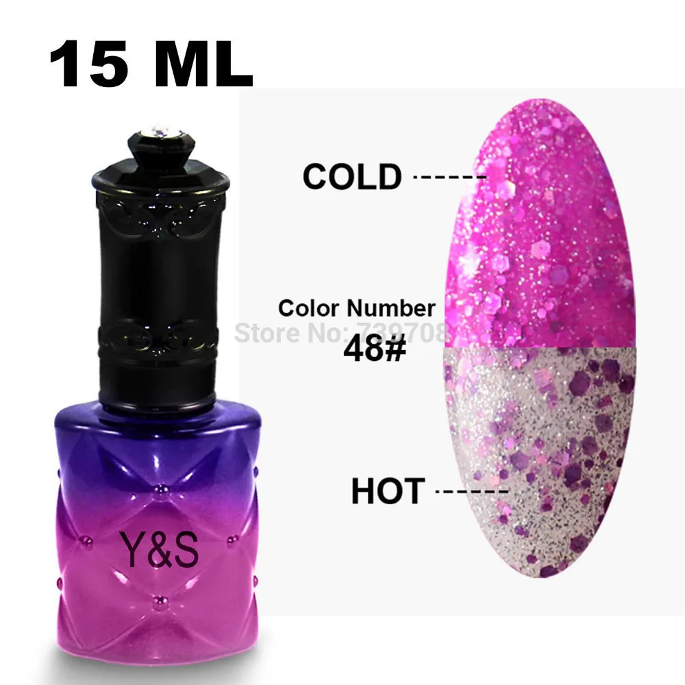 Y&S 2014 New Shellac Soak Off UV LED Nail Gel Poli...