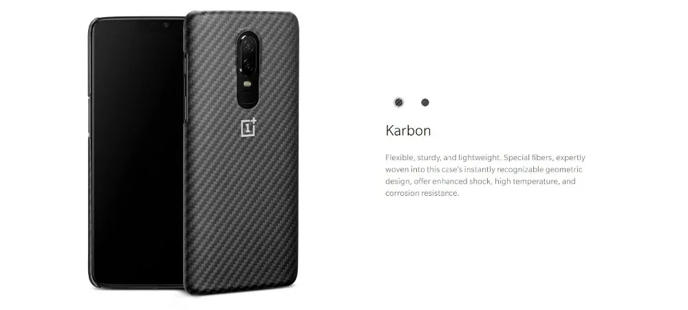 Песчаник Karbon OnePlus 6 защитный чехол настоящий Официальный один плюс 6 кевларовый чехол из углеродного волокна OnePlus6 PC чехол