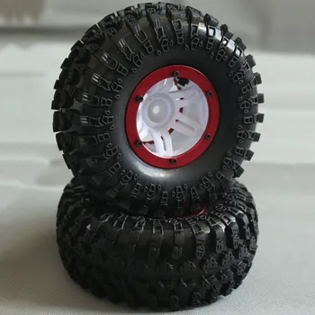 

4 paragraph 1/10 RC Tires anti-wear universal flat model car Tyres Simulation Field vehicle climbing car Tires truckaccessories