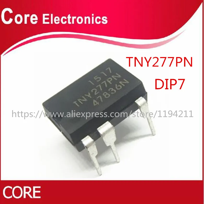 100PCS TNY277PN DIP 7 TNY277 DIP 277PN DIP7 Original-in Integrated ...