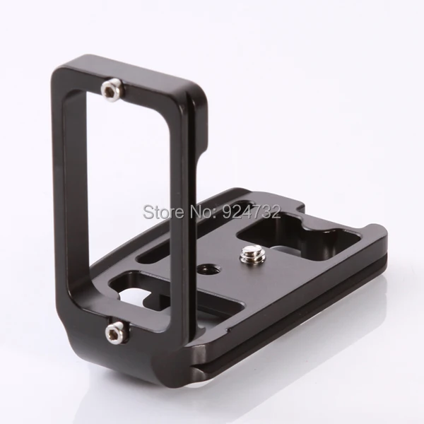 Tr/épied Amovible Alliage daluminium Support en L Vertical Qinlorgo pour Appareil Photo NIKO D750 Plate-Forme Arca Standard Plaque de d/égagement Rapide