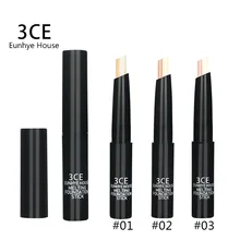 Hot selling 3CE double color repair paste dressing pen solid shadow stick lie worm high gloss bar free shipping : image Hot selling 3CE double color repair paste dressing pen solid shadow stick lie worm high gloss bar free shipping