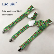 Регулируемая эластичная Подвеска для взрослых ремни унисекс для женщин и мужчин Y Форма эластичные зажимы-на подтяжках 3 клип брюки подтяжки