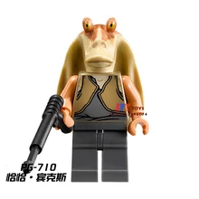 Single star wars super heroes dc comics Jar Jar Binks font b building b font blocks