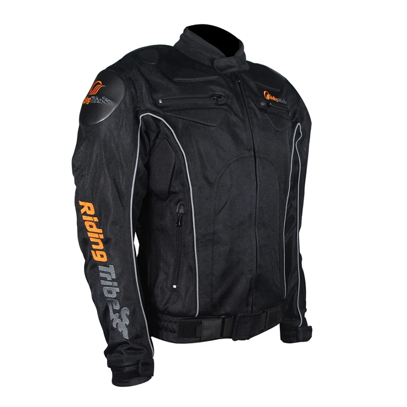 Летние мотоциклетные гоночные куртки для мотокросса Защитное снаряжение дышащая одежда пальто черный/зеленый